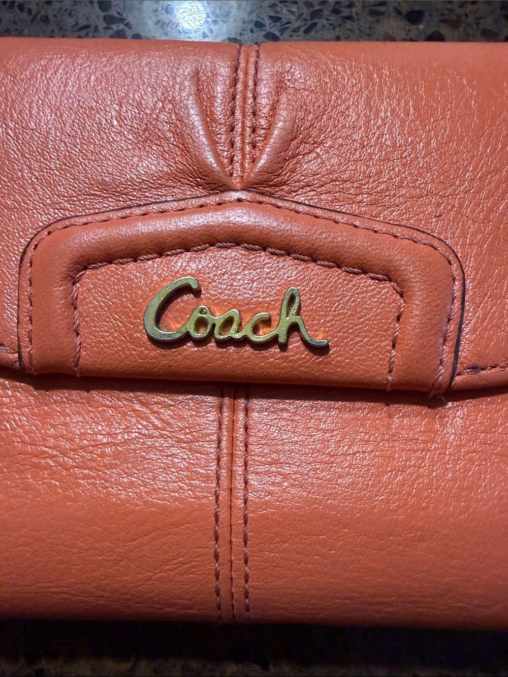Coach Ashley leather checkbook wallet - Picture 2 of 12